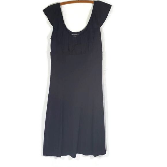 Women's Black Cynthia Rowley dress-Size M - Picture 2 of 8